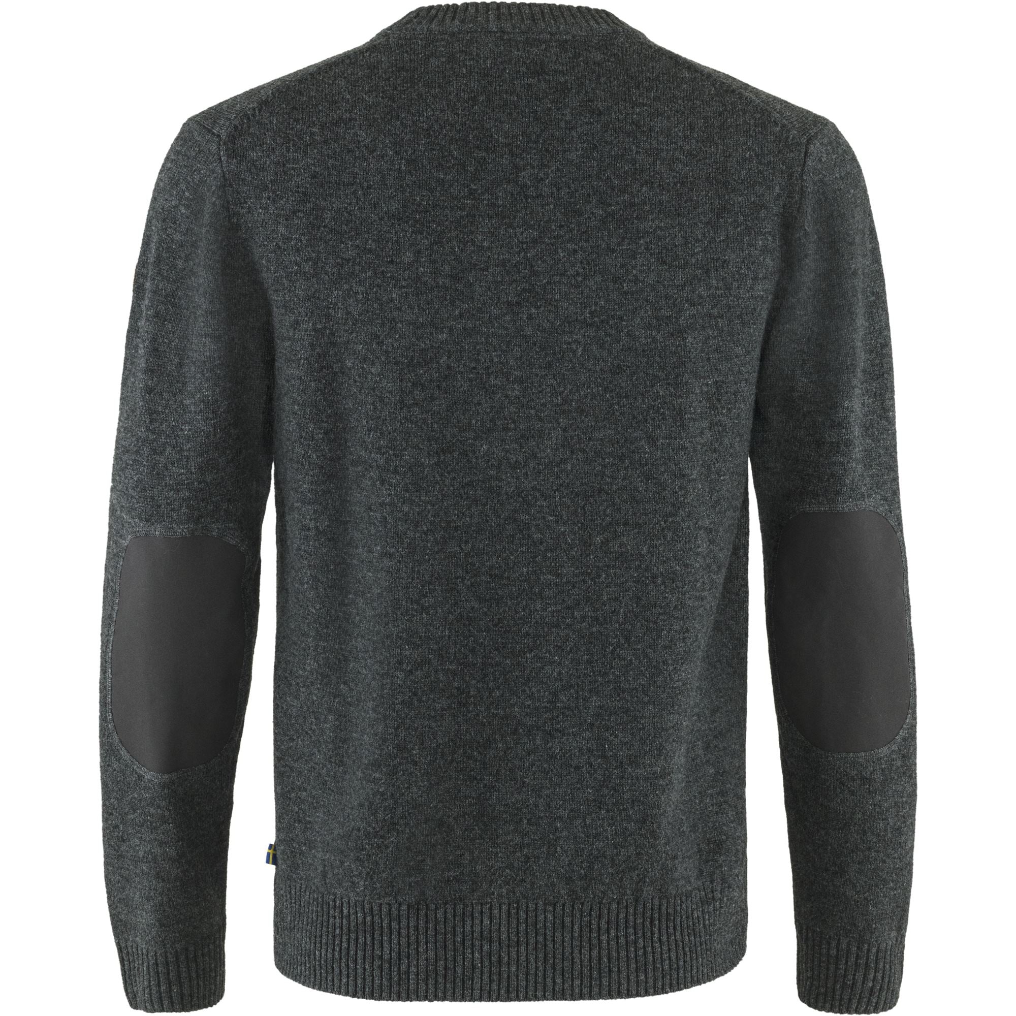Mens Ethical Wool Ribbed Sweater - Moisture-Wicking Outdoor Apparel