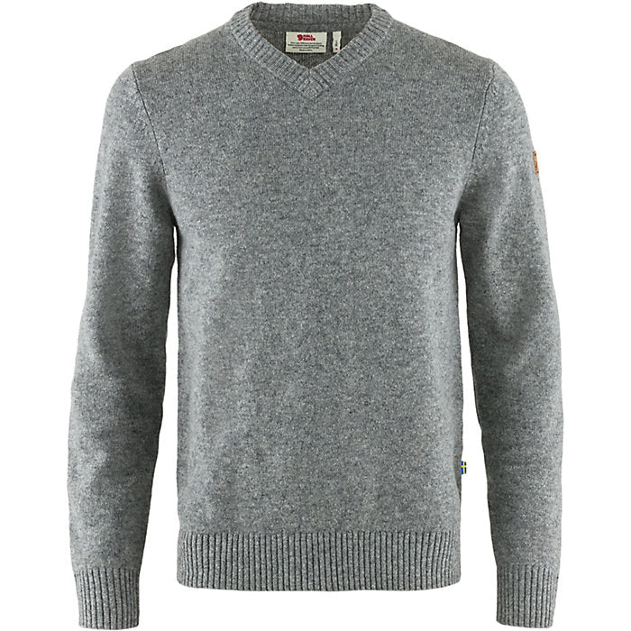 Outdoor Wool V-Neck Sweater - Moisture-Wicking Ethical Apparel