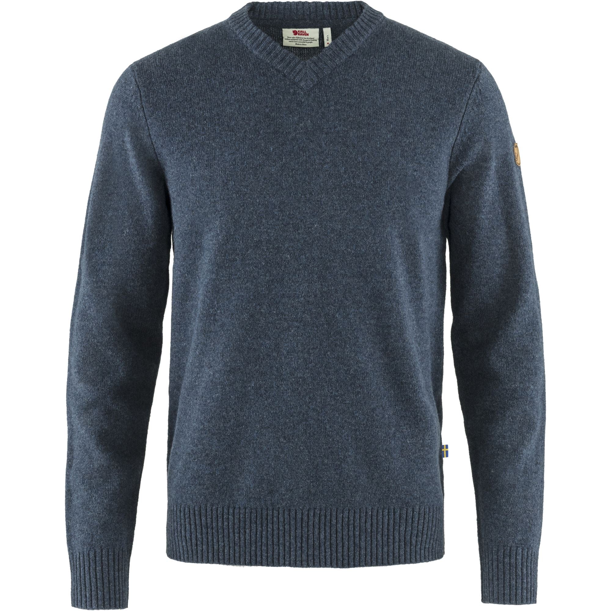 Outdoor Wool V-Neck Sweater - Moisture-Wicking Ethical Apparel