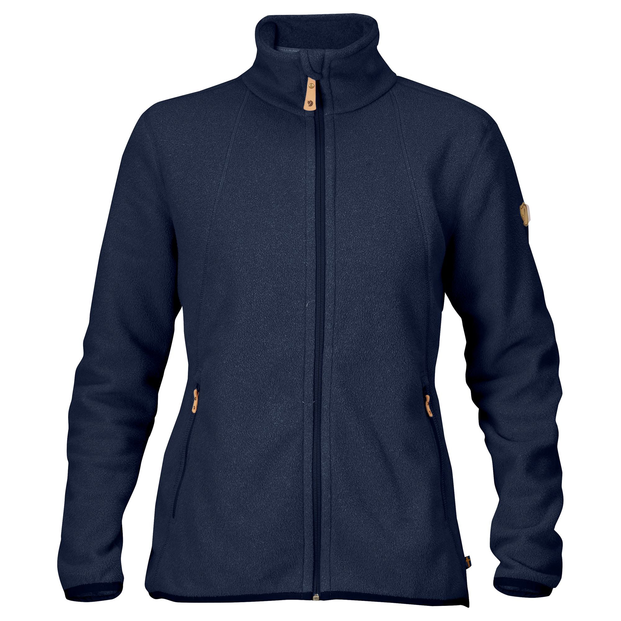 Navy Fleece Sweater Women - Eco-Friendly & Comfortable