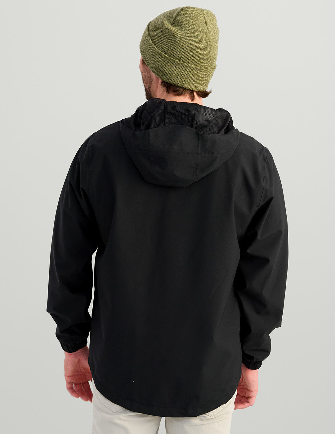 Waterproof Storm 2.0 Black Jacket - Adjustable Fit & Enhanced Waterproofing