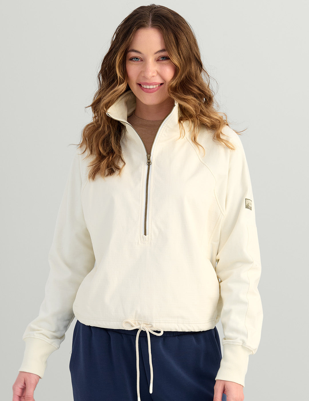 Egret Hybrid Zip Fleece Jacket for Women