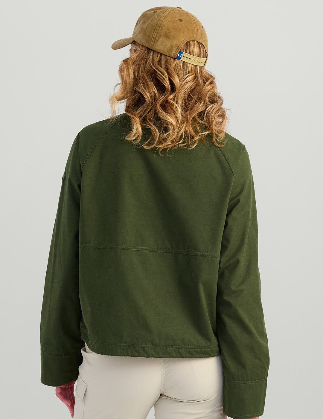 Ladies Weatherproof Mid-Length Jacket in Cypress Green