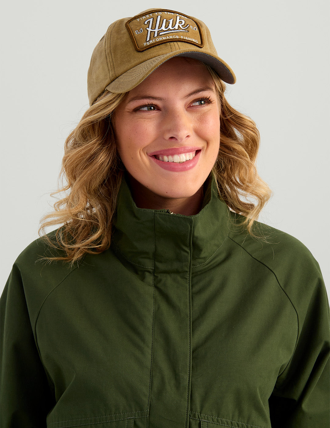 Ladies Weatherproof Mid-Length Jacket in Cypress Green