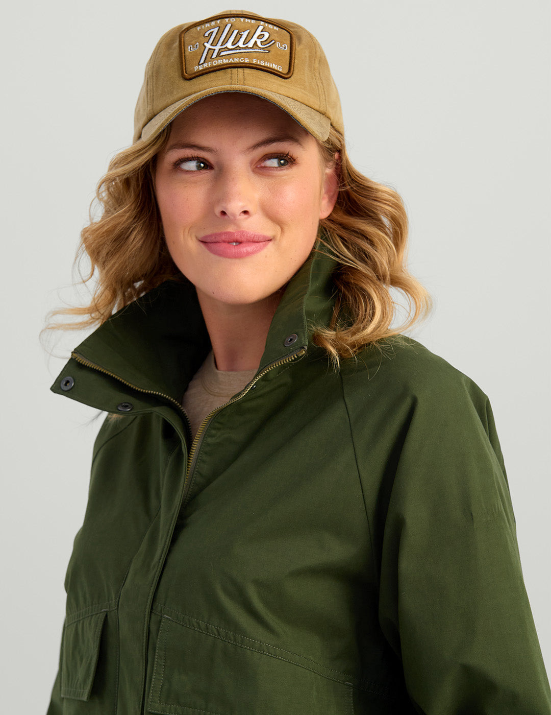 Ladies Weatherproof Mid-Length Jacket in Cypress Green