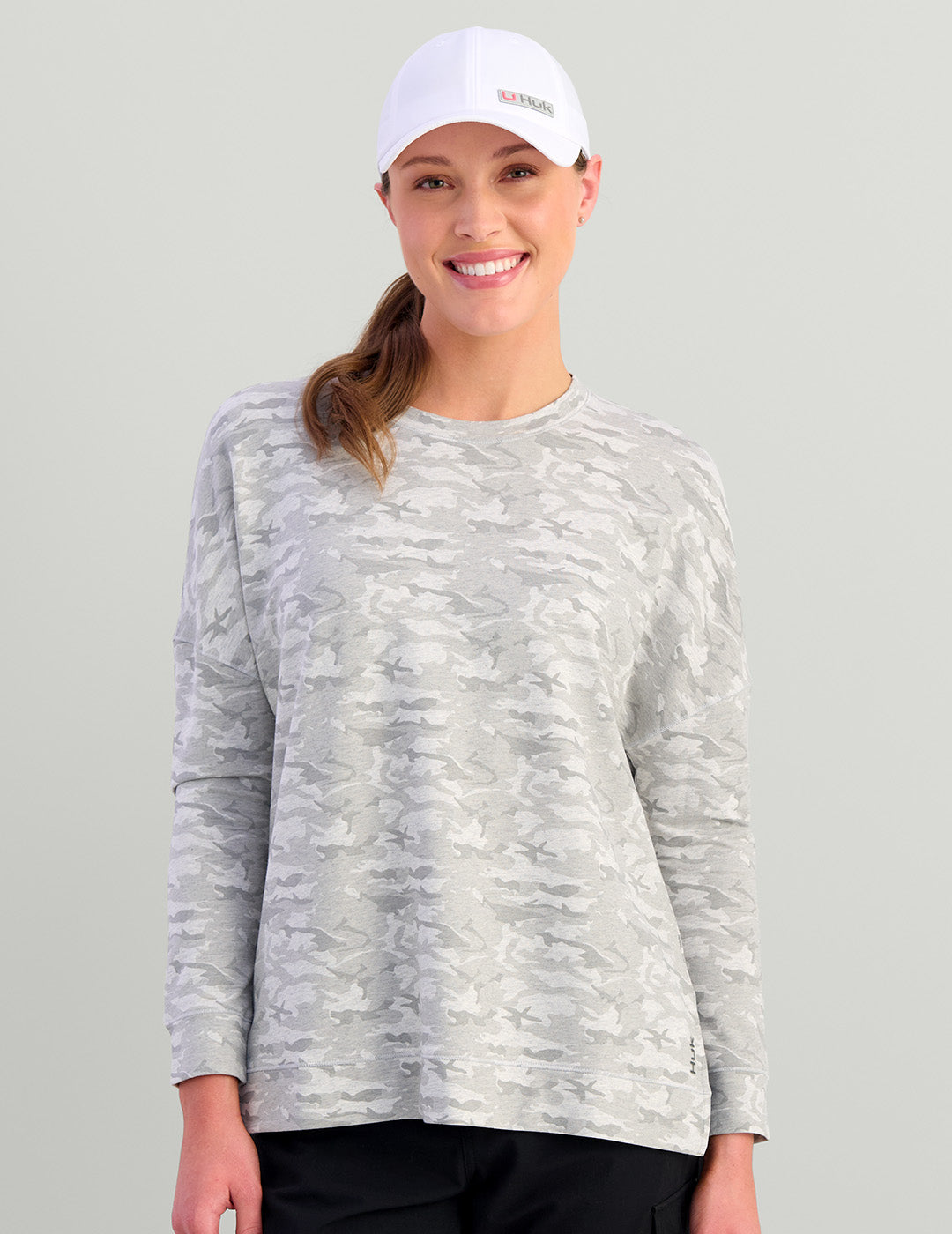 Womens Lightweight Bamboo Sweatshirt - Riverwalk Collection