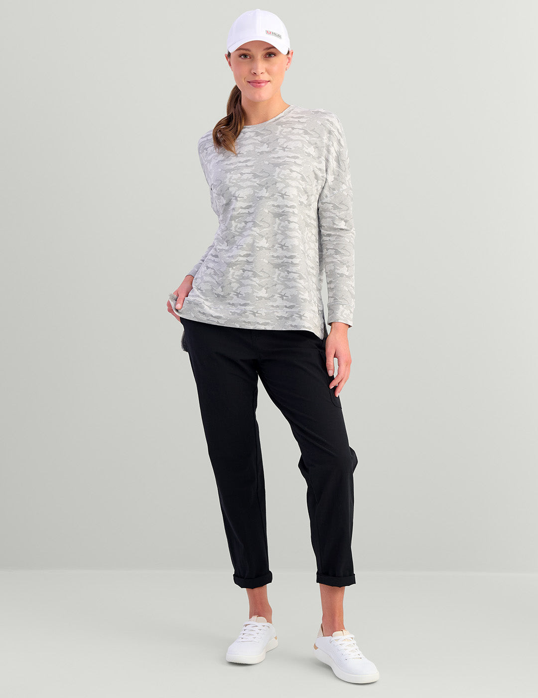 Womens Lightweight Bamboo Sweatshirt - Riverwalk Collection