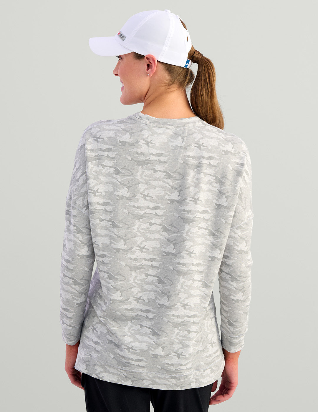 Womens Lightweight Bamboo Sweatshirt - Riverwalk Collection