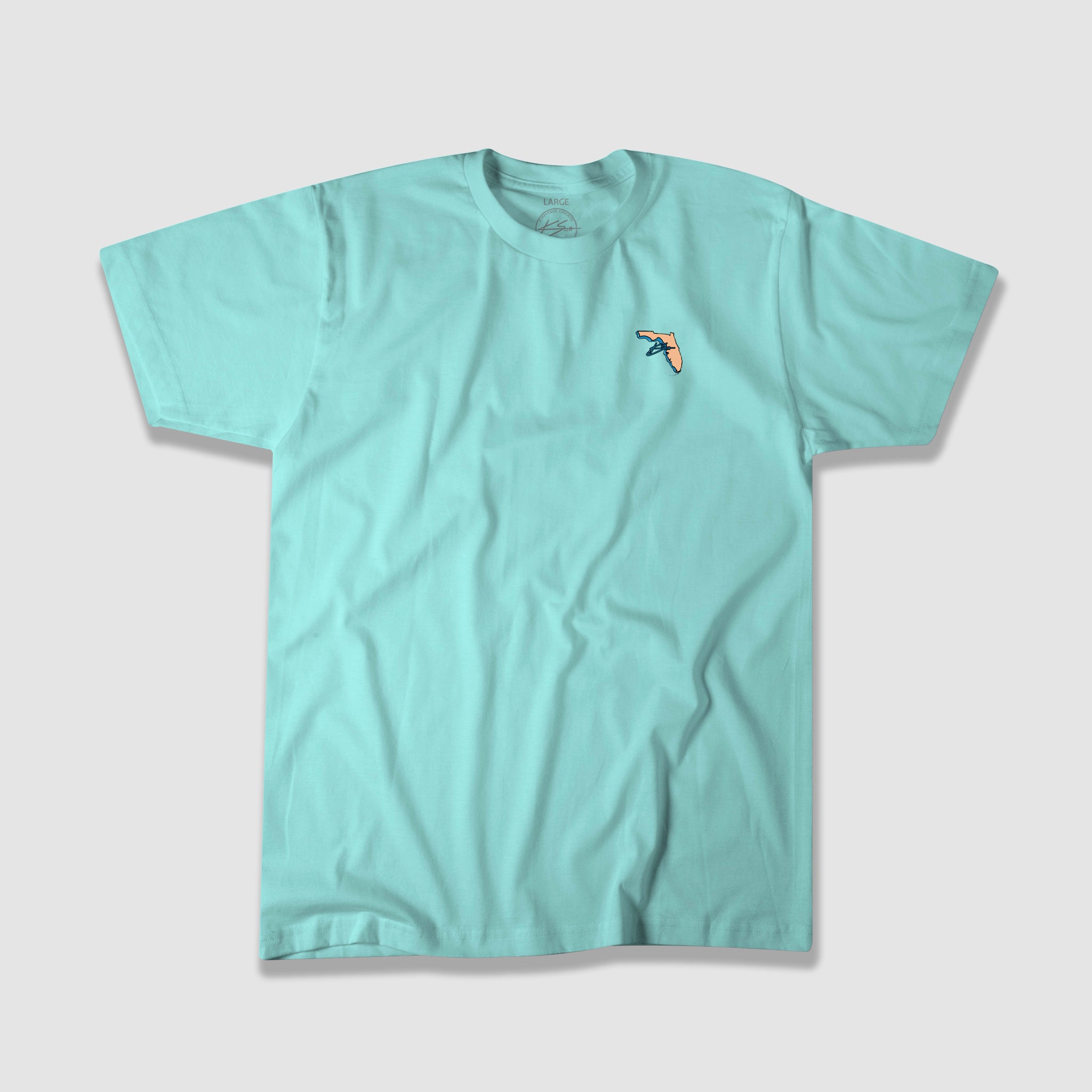 Mens Mint Fishing T-Shirt - Premium Comfort with Signature Design