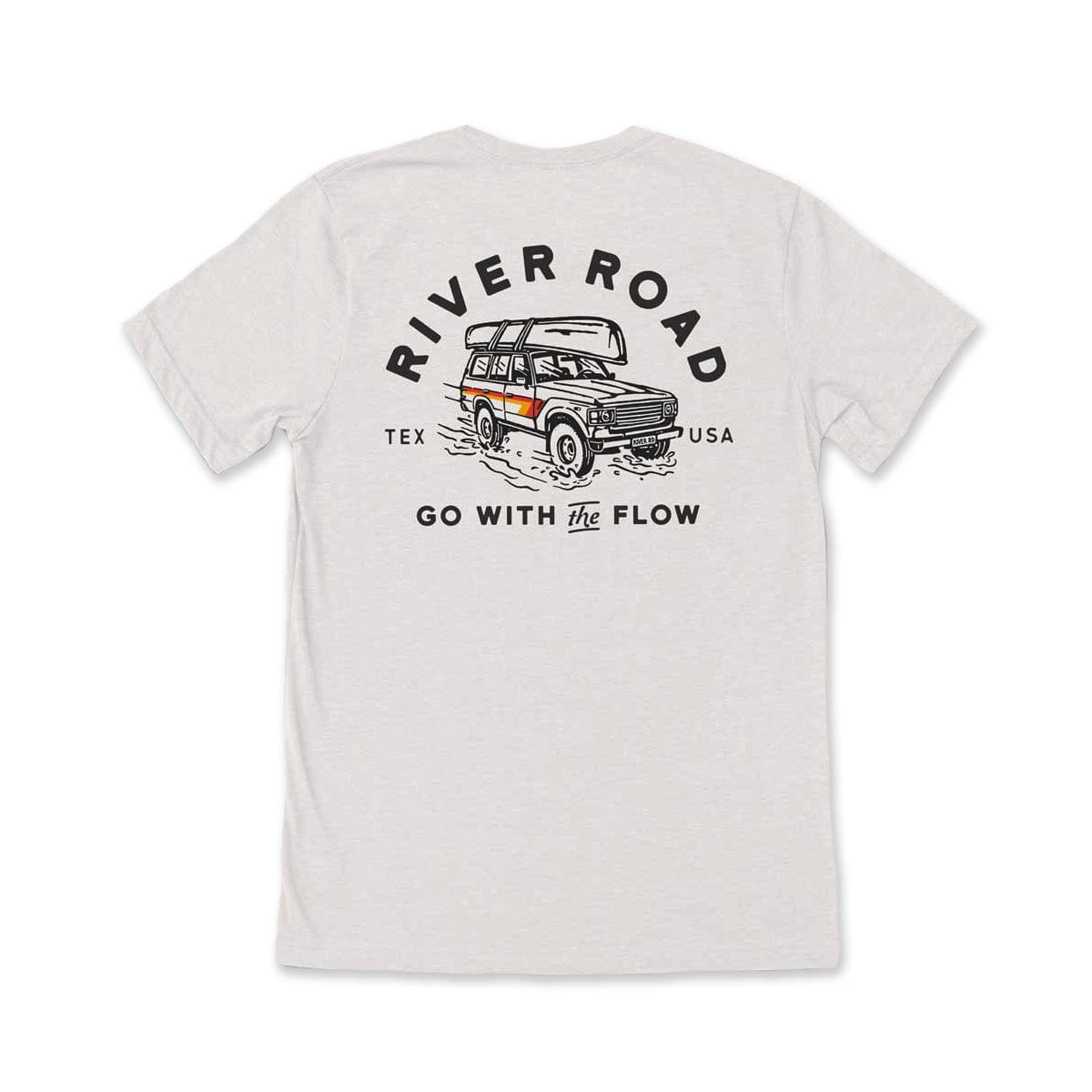 Vintage Toyota FJ-60 Texas River Lifestyle T-Shirt