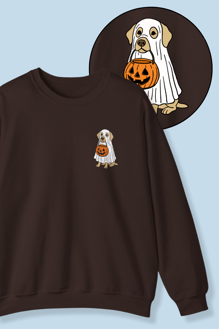 Yellow Lab Ghost Sweatshirt