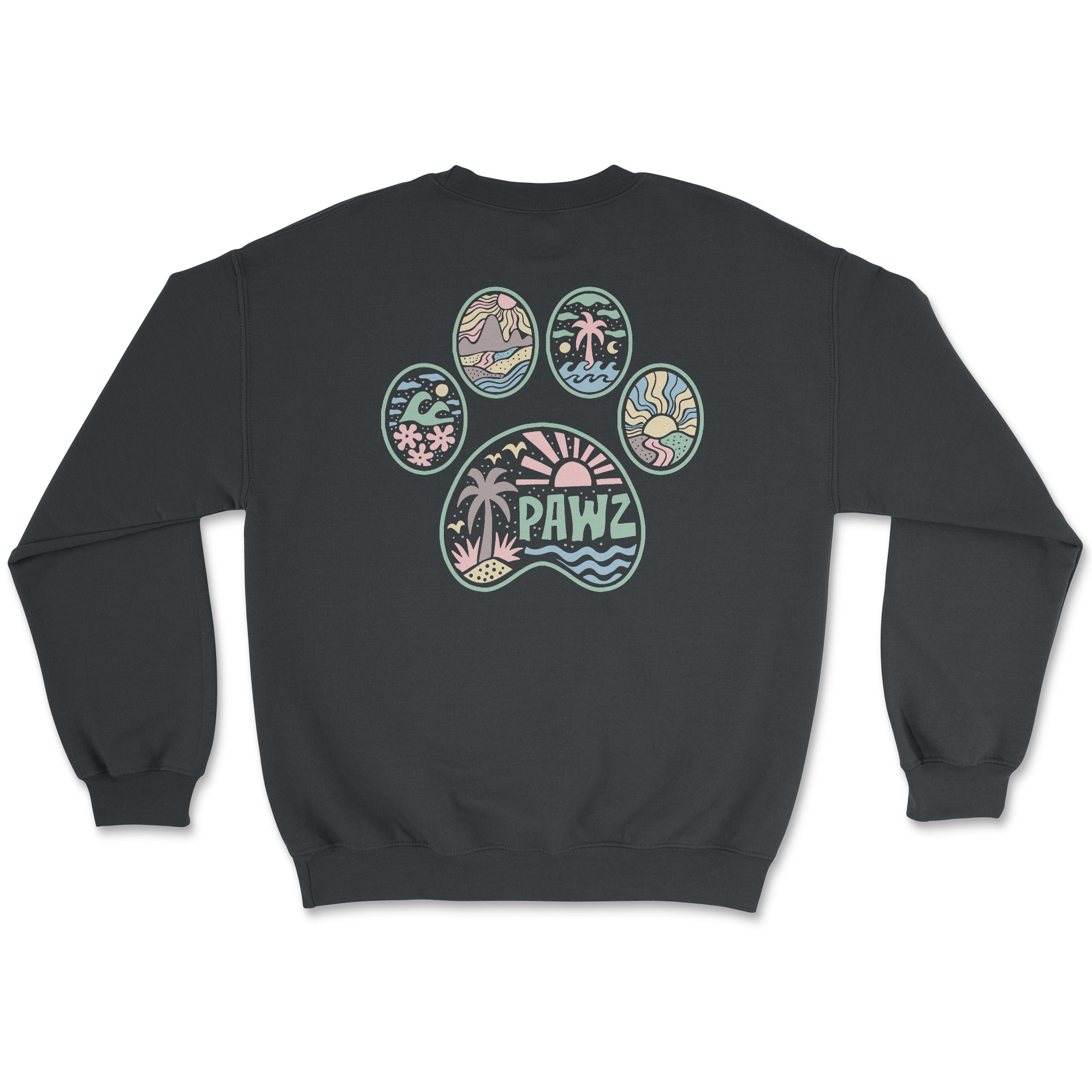 Beach Sunrise (Adult Crewneck) Super Sale