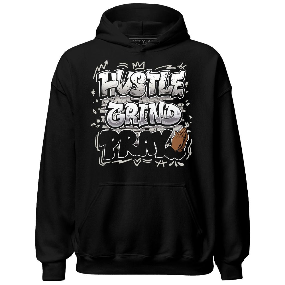 Reverse Metallic 5s NastyJamz Hoodie Match Hustle Grind Pray