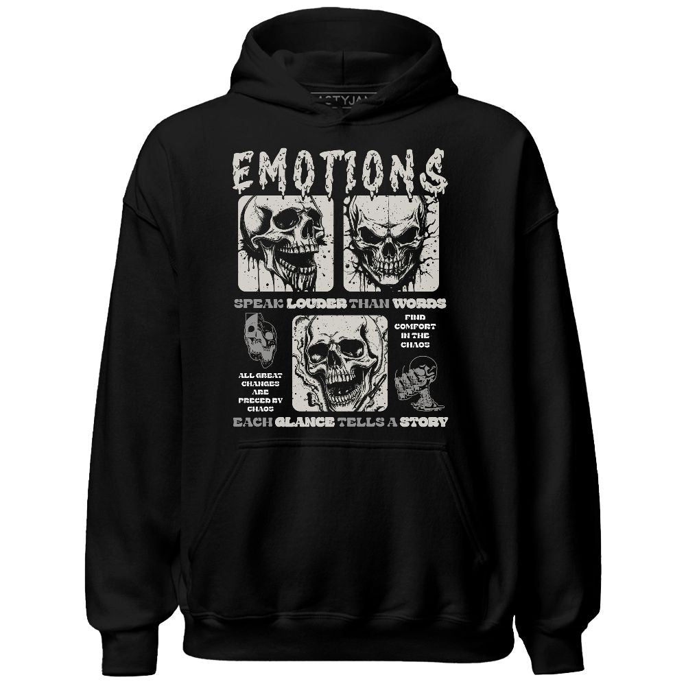 Reverse Metallic 5s NastyJamz Hoodie Match Emotions Skull