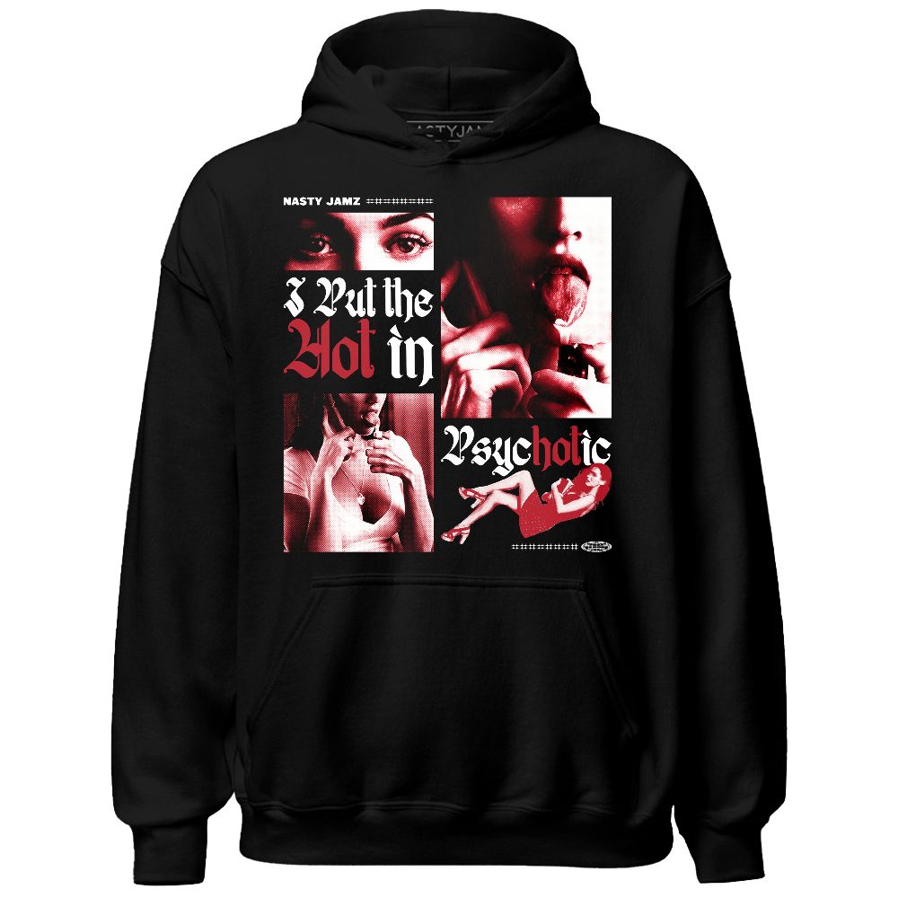 Black Toe 14s NastyJamz Hoodie Match Hot In Psychotic