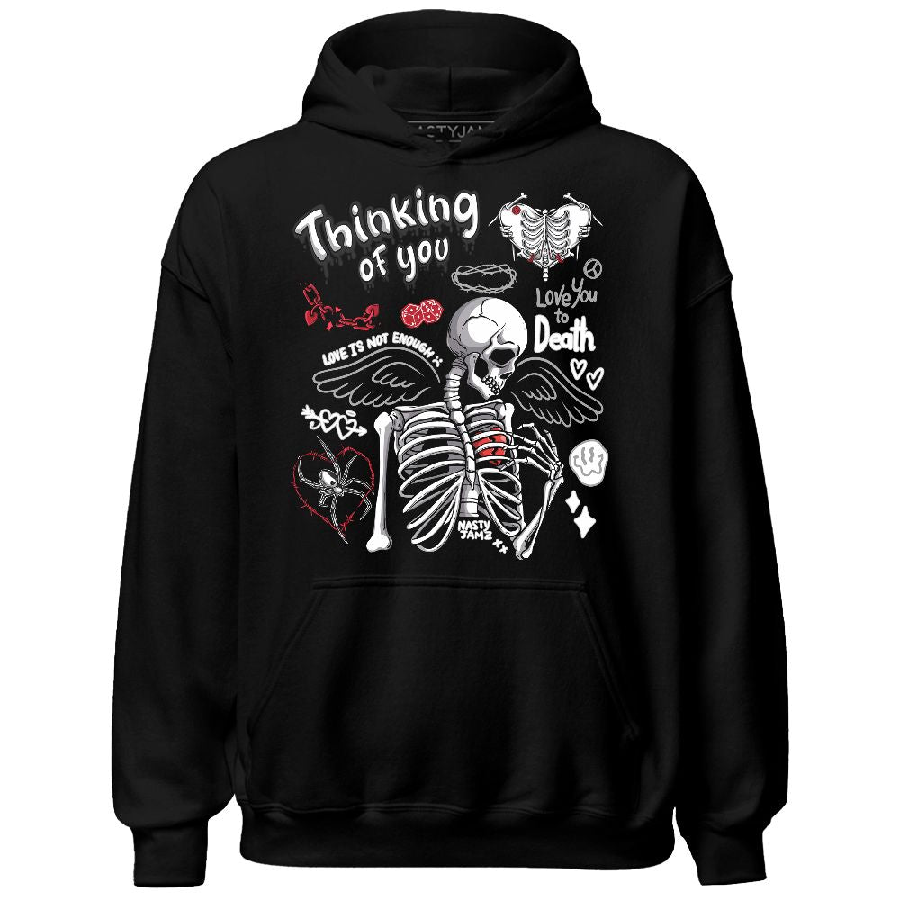 Black Toe 14s NastyJamz Hoodie Match Thinking Of You