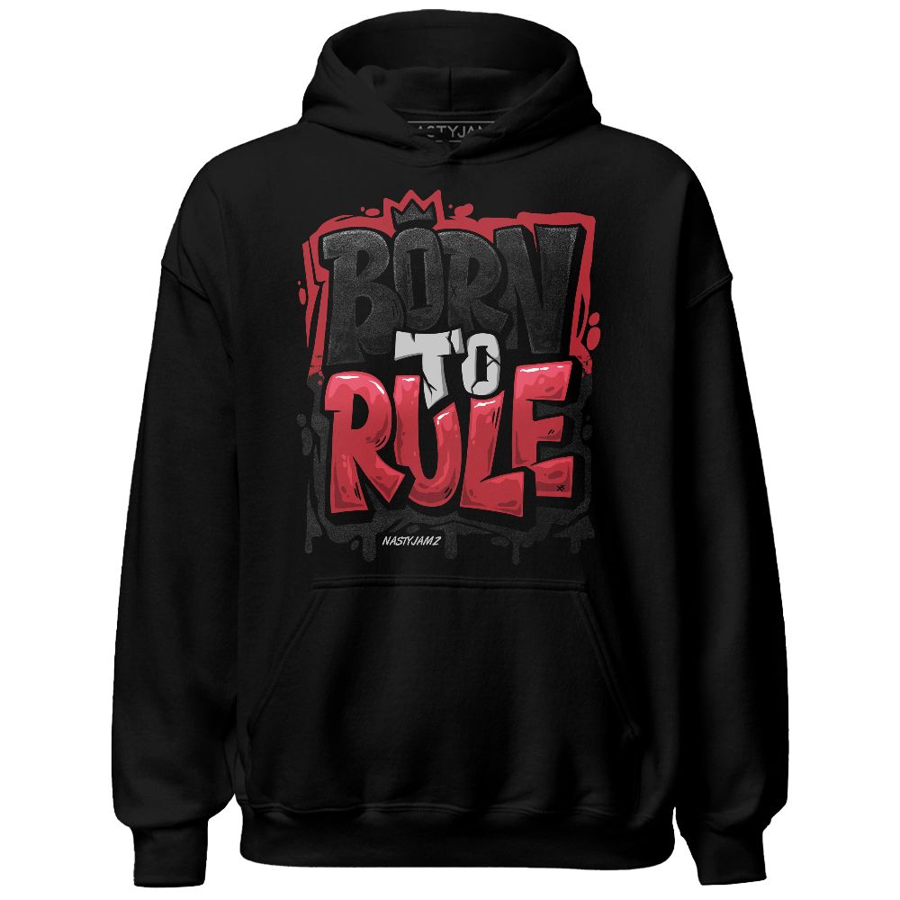 Bred Velvet 11s NastyJamz Hoodie Match Born To Rule