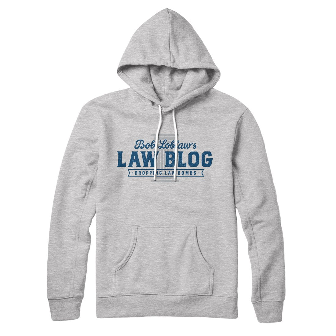 Bob Loblaw's Law Blog Pullover Hoodie - Unisex Cotton Polyester Loose Fit