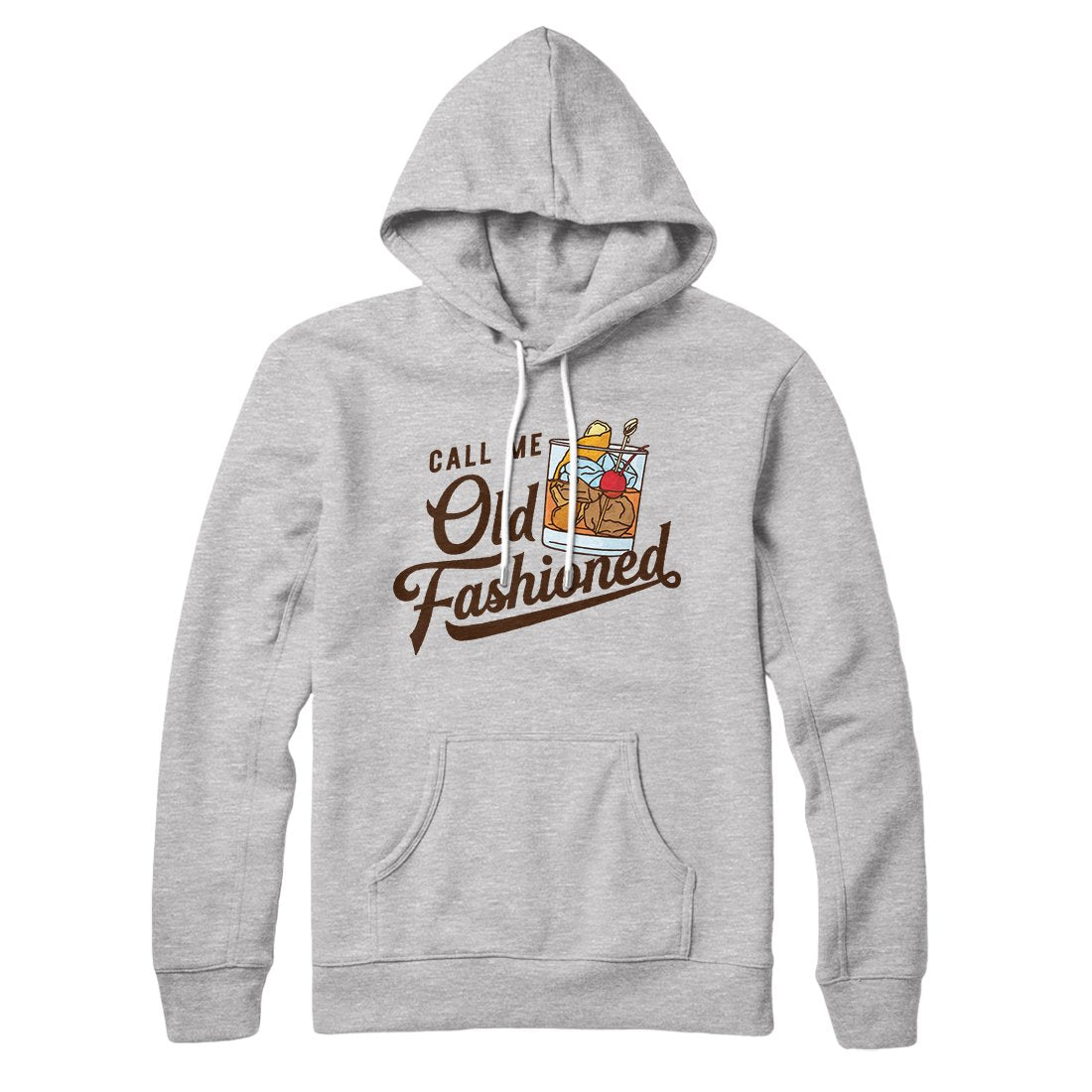 Call Me Old Fashioned Unisex Pullover Hoodie - Cotton Polyester Loose Fit Kangaroo Pocket