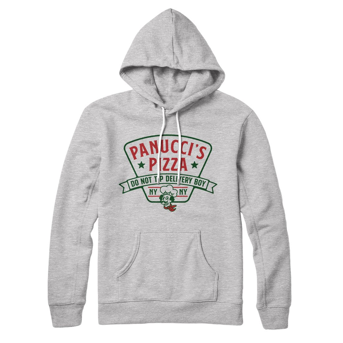 Panucci's Pizza Unisex Hoodie - Cotton Polyester Pullover with Hood and Kangaroo Pocket