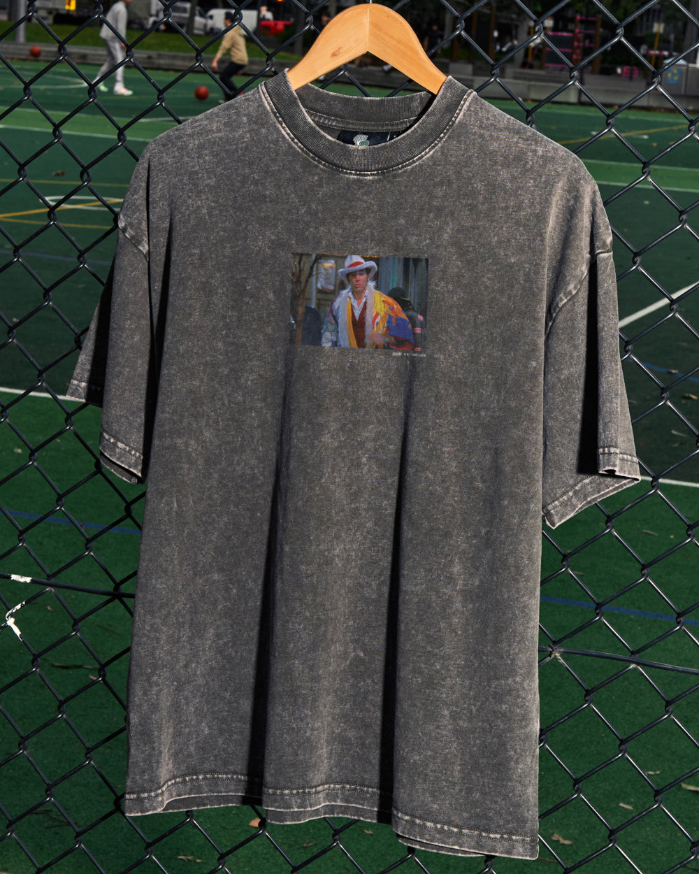 Sweet Maria Oversized Seinfeld Graphic Tee - Unisex 90s Boxy Fit 100% Combed Cotton