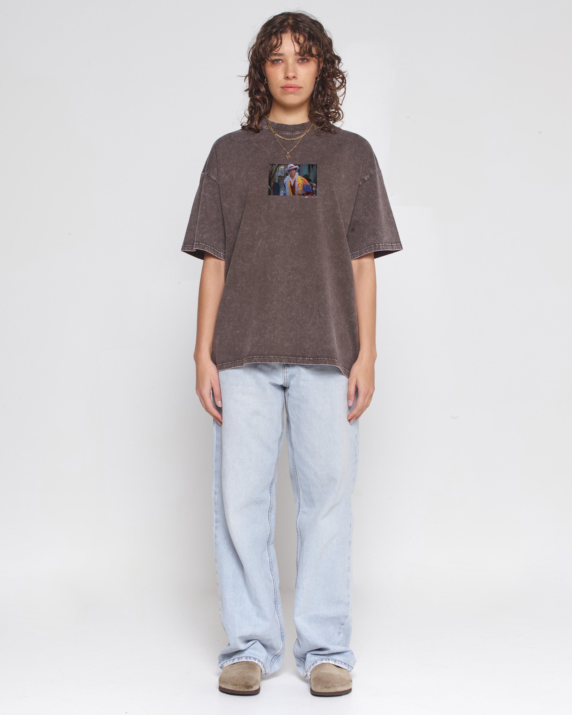 Sweet Maria Oversized Seinfeld Graphic Tee - Unisex 90s Boxy Fit 100% Combed Cotton
